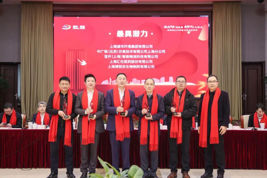 喜訊 | 寶開榮獲閔行區(qū)吳涇鎮(zhèn)“2022年度最具潛力獎”！