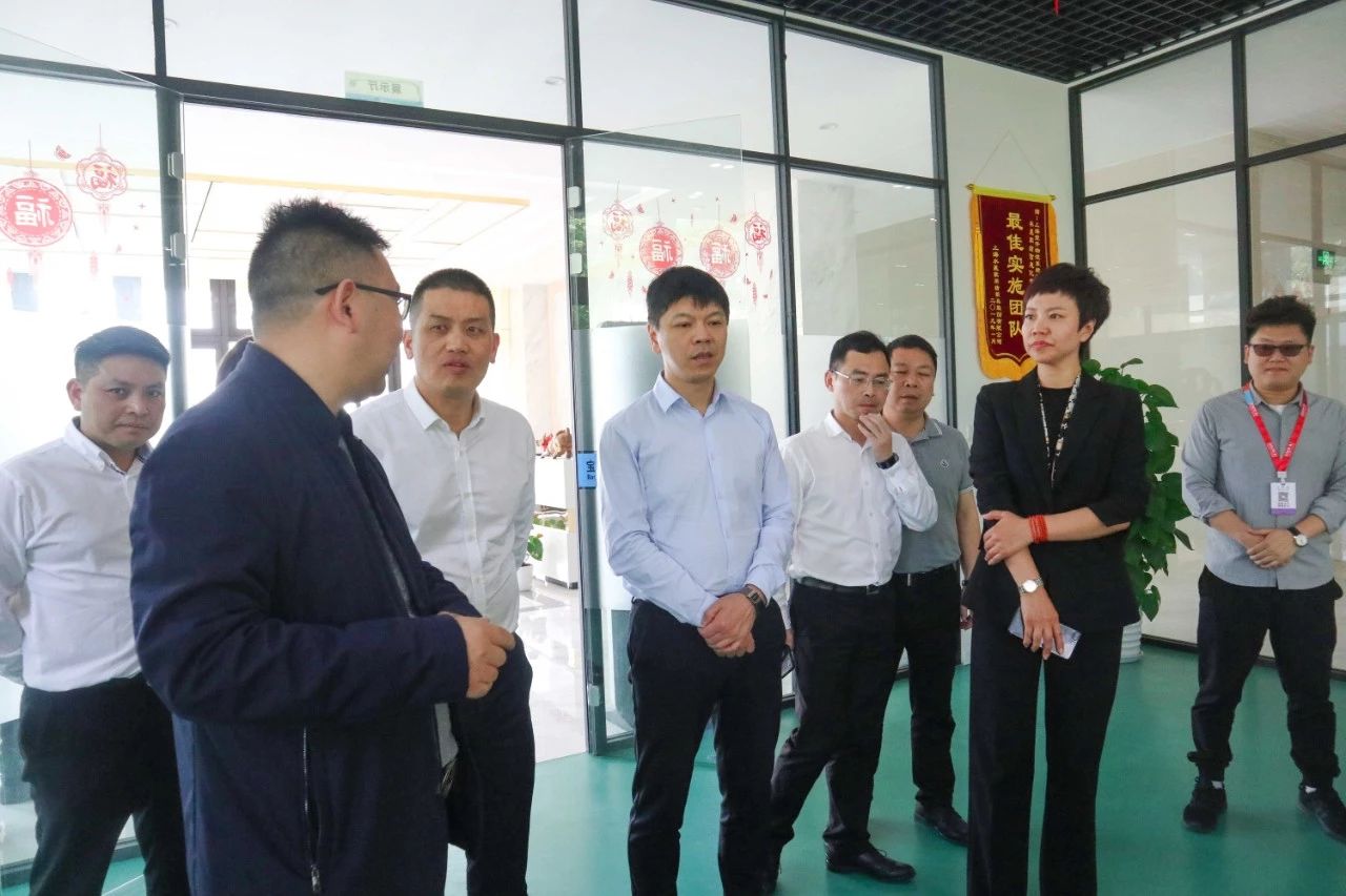 快訊 | 溫州市甌海區(qū)領(lǐng)導一行蒞臨寶開參觀考察
