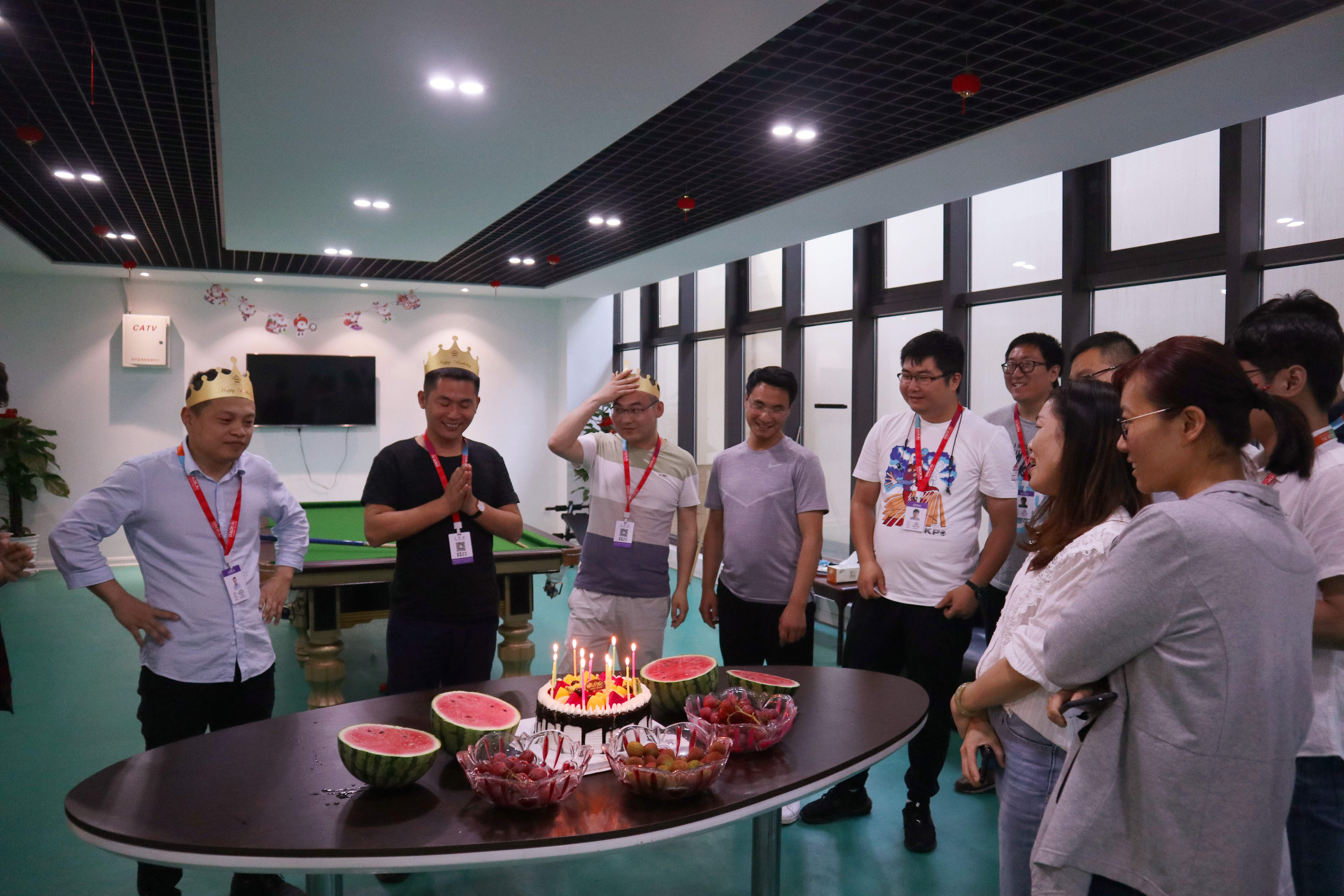 員工集體生日會 | 繽紛五月，把美好的祝福送給你